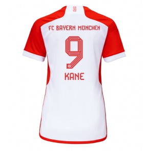Lacne Ženy Futbalové dres Bayern Munich Harry Kane #9 2023-24 Krátky Rukáv - Domáci